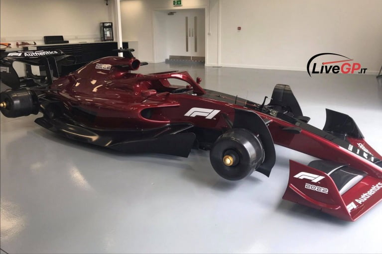 Novo carro F1 2022