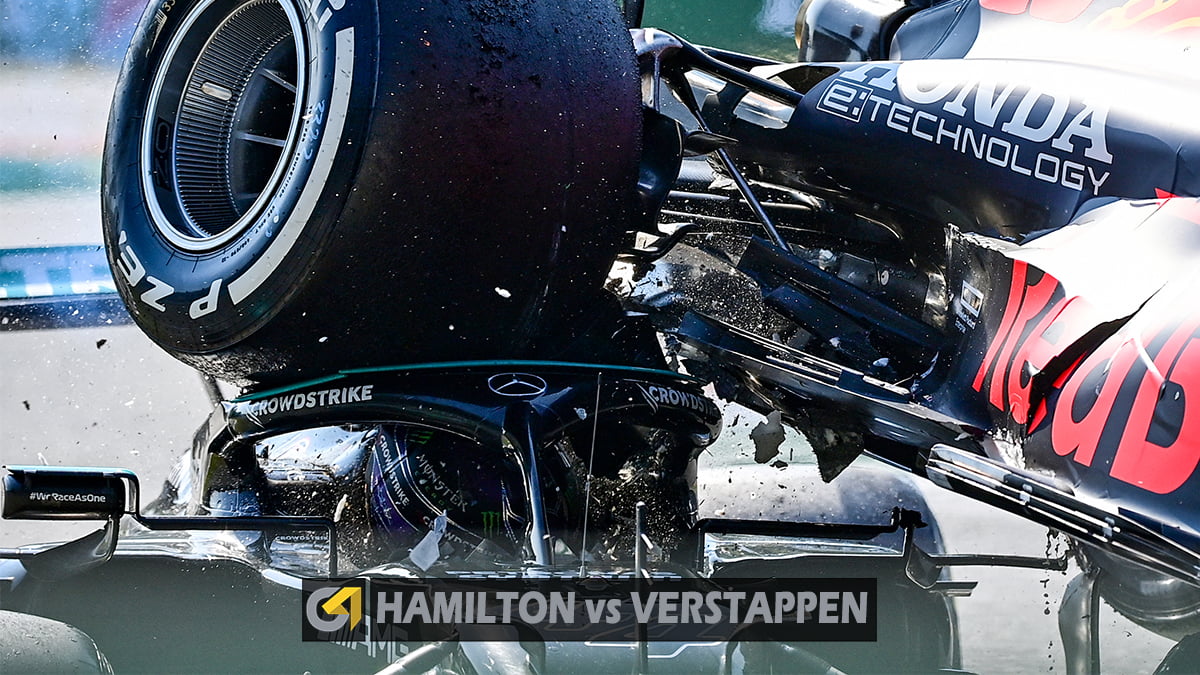 Verstappen e Hamilton batem no GP da Itália