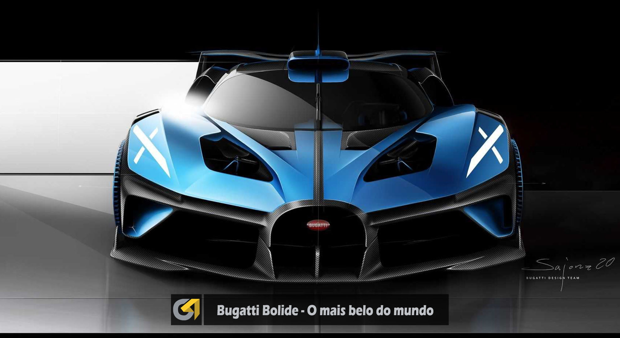 Bugatti Bolide - Eleito o mais belo do mundo