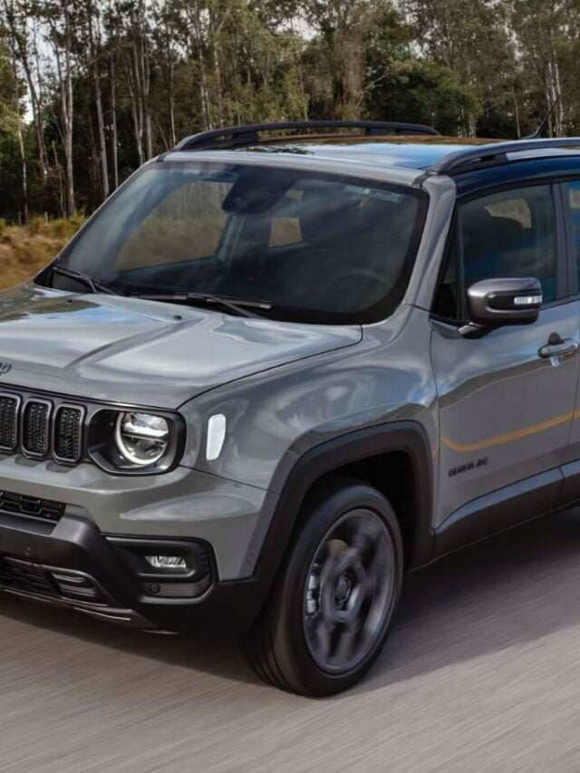 Jeep Renagade 2024 com “Dark Pack” (FOto:Divulgação)