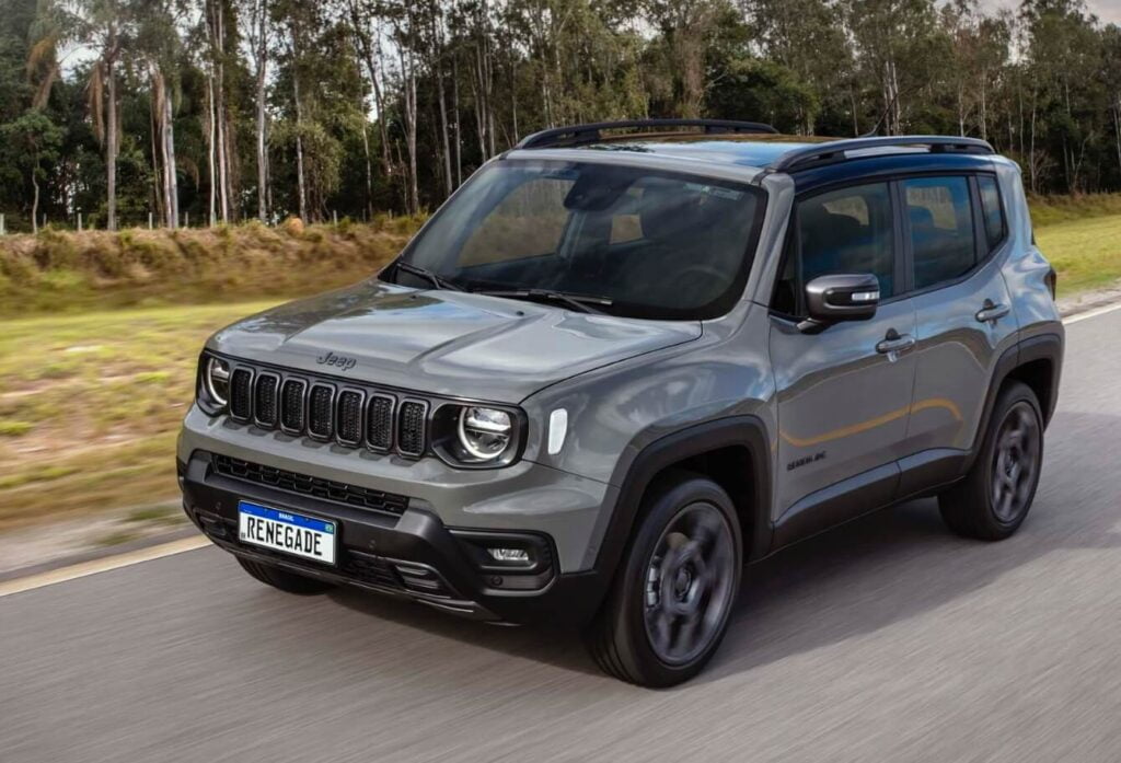 Jeep Renagade 2024 com “Dark Pack” (FOto:Divulgação)