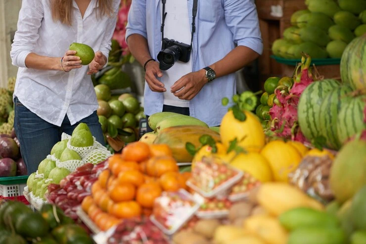 Armazenar frutas e legumes