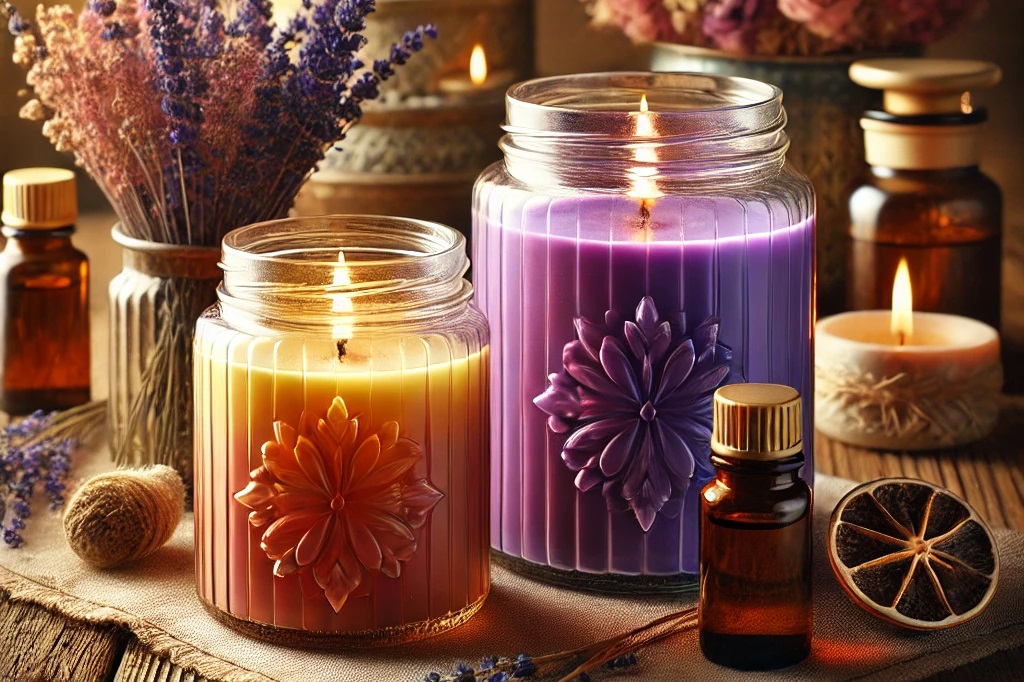 Velas aromáticas caseiras 7 dicas para melhorar a coloração e os aromas