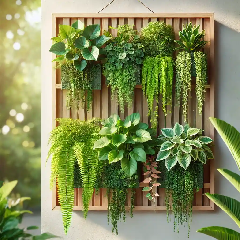 7 plantas ideais para um jardim vertical