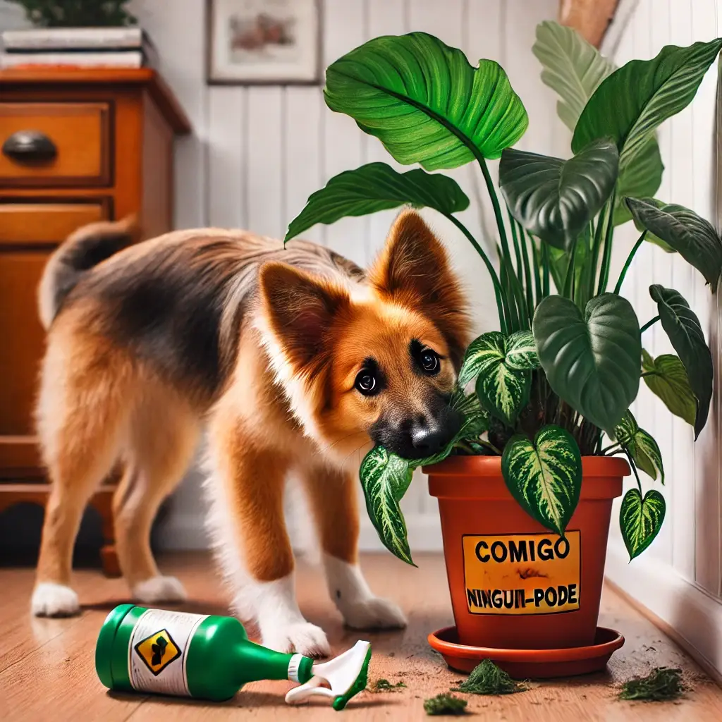 7 plantas que causam alergias em cães e gatos