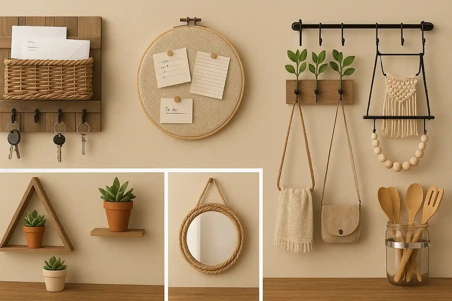 7 projetos DIY para organizar sua casa de forma prática e bonita