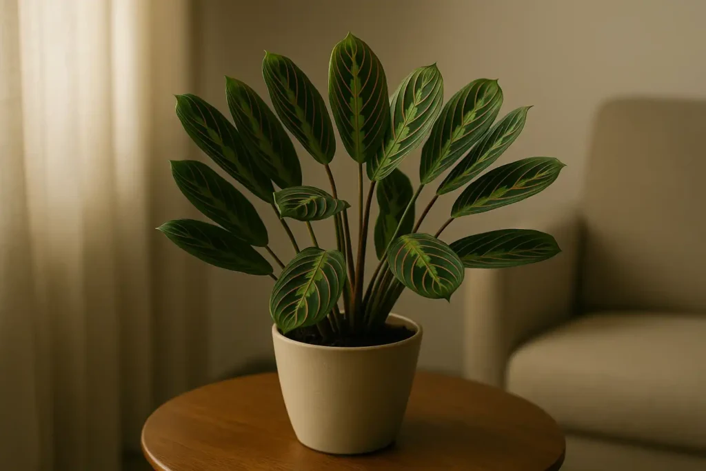 Maranta: o que está por trás do seu “sono” noturno