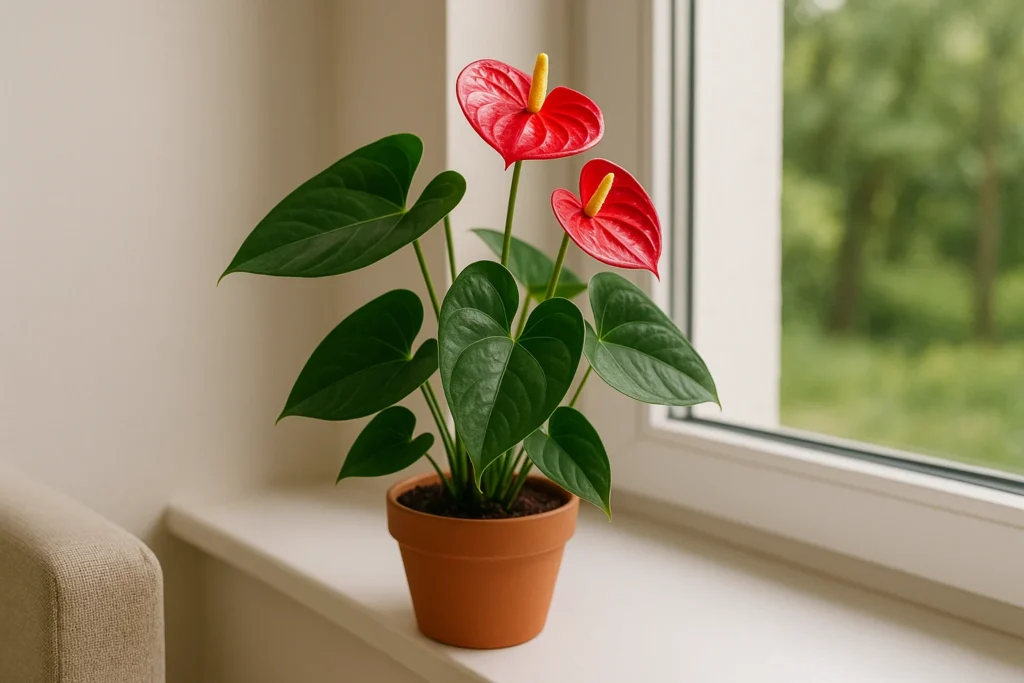 Por que seu antúrio para de florescer mesmo com adubo e luz natural