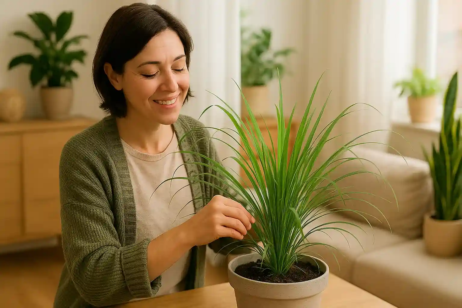 Essa planta purifica o ar e repele mosquitos com 1 toque decorativo
